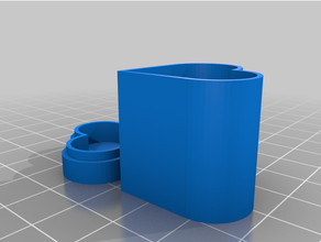 angepasst Herz geformt Schmuck Box 3d print model - Mito3D