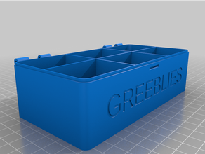 Greeblie caja personalizado 3d print model - Mito3D