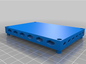 freenove hexapod cover mount points level beta 3d print model - Mito3D