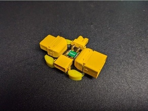 tbs smoke stopper fpv power supply cover 3d print model - Mito3D