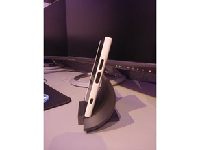 destek akıllı telefon büro seyyar Kulp ayakta durmak 3d print model - Mito3D