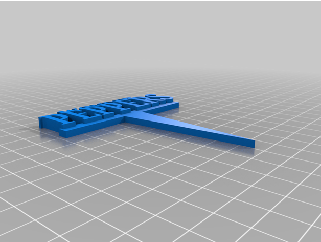 garden stakes 3D print model - Mito3D