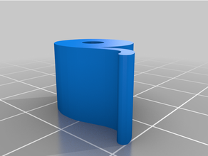 gabinetto carta roll orecchino 3d print model - Mito3D