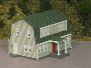 ho scale papa's house 3d print model - Mito3D