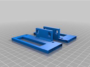 frambuesa pi 4 1u rack mount vertical montar soporte montaje caso funda racimo 3d print model - Mito3D