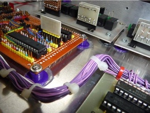tarjeta circuito impreso montaje pie soporte montar 3d print model - Mito3D