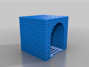 g scale tren tünel gscale 3d print model - Mito3D