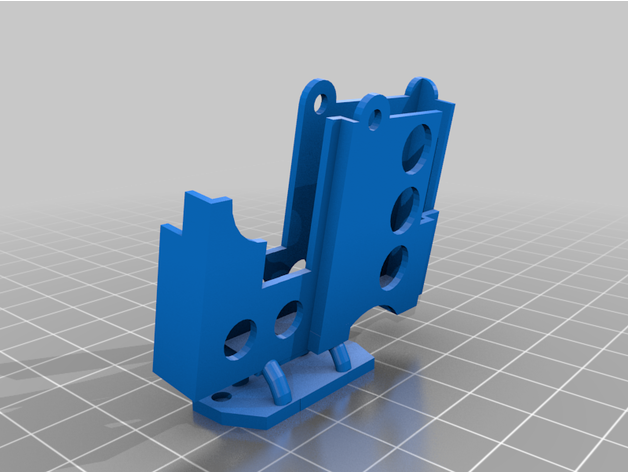 diatone tina whoop nudo gopro 6 montare gopro6 spogliato tinawhoop tinywhoop 3D print model - Mito3D
