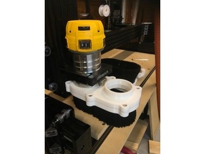 toz ayakkabı Dewalt dwp611 öncülük etmek 1010 cnc 611 3d print model - Mito3D