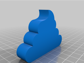 pile poo fudge cutter 3d print model - Mito3D