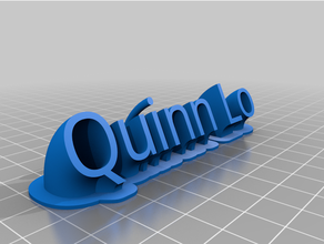 Quinn lo özelleştirilmiş 3d print model - Mito3D