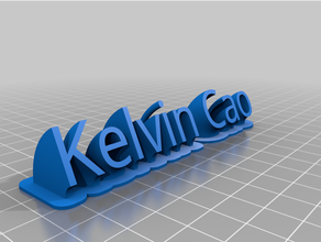 Kelvin haute personnalisé 3d print model - Mito3D