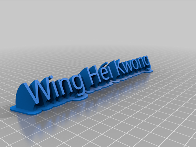 3 wing hei kwong customized 3D print model - Mito3D