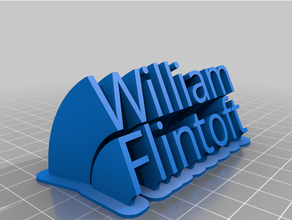 William flintoft personalizzato 3d print model - Mito3D