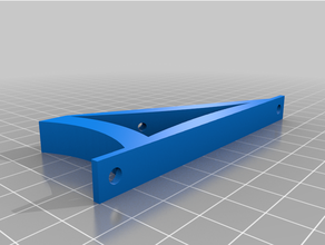 45 degree stand mount 3d print model - Mito3D