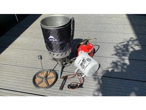 french press msr windburner 18l stove camping coffee outdoors 3d print model - Mito3D