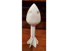 Rakete Modell nerf 3d print model - Mito3D