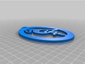 fenicottero pendente 3d print model - Mito3D