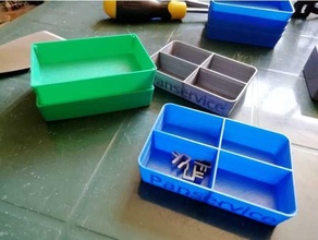 small parts containers 3d print model - Mito3D