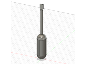 screwdriver m6 screw screws 3d print model - Mito3D