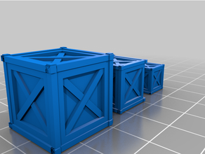 16mm sm32 lineside boxes 3d print model - Mito3D