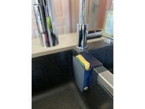 sponge rack holder kitchen sink tool 3d print model - Mito3D