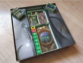 elder sign - box organizer boardgame boardgames accessories inserts 3d print model - Mito3D
