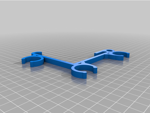 corner board clip 1 2 pvc 3x 3d print model - Mito3D
