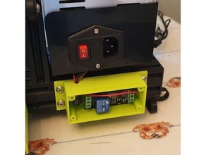 octoprint Puissance contrôle appel éliminateur relais contact protecteur slot boîte 3d imprimante jelbbot accessoires fourniture projet Cas gaine 3d print model - Mito3D