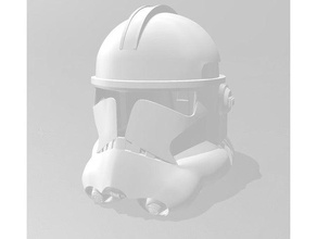 phase 2 helmet 3 pieces 3d print model - Mito3D