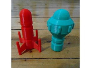 metroid missiles 3d print model - Mito3D