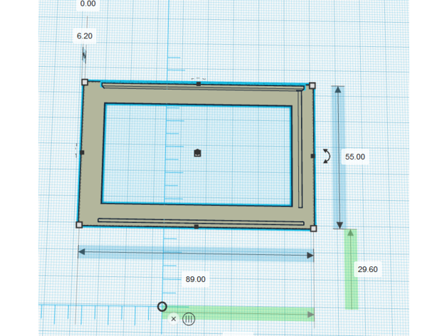 ender 3 pro lcd frame 3D print model - Mito3D