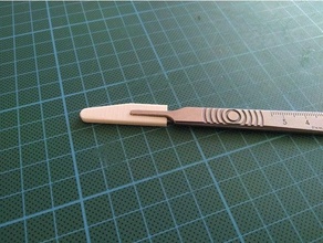 neşter koruyucu swann morton bıçak ağzı şapka kılıf 3d print model - Mito3D