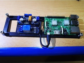raspberry pi mount anycubic mega 3d print model - Mito3D