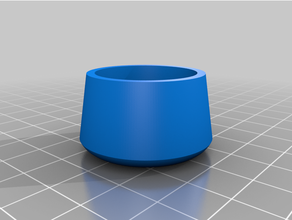 bar stool caps customized 3d print model - Mito3D
