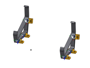 atem Mini Stand flexibel schnell Freisetzung Montage Blöcke Halterung montieren 3d print model - Mito3D