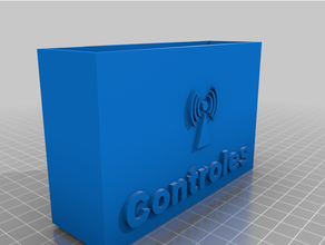 bed box remote control 3d print model - Mito3D