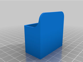 simples roku expressar controlo remoto suporte 3d print model - Mito3D