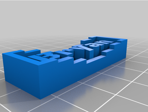 naamplaat bryan 3d print model - Mito3D