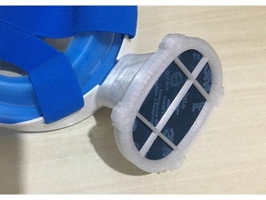 mascarar filtro 3d print model - Mito3D