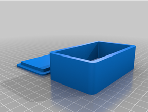 personnalisé arrondi boîte 3d print model - Mito3D