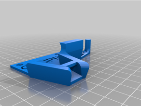 caliper holder screwholes 3d print model - Mito3D