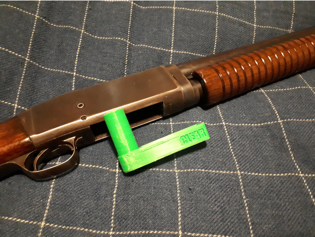 12 gauge chamber flag shooting shotgun skeet trap 3D print model - Mito3D