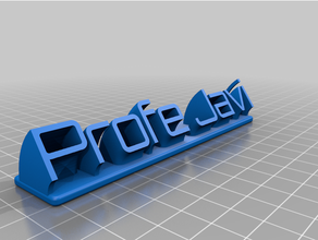 personalizado barriendo plato remezclar 3d print model - Mito3D