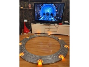 5ft Stargate remezclar sg 1 3d print model - Mito3D