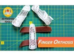 finger orthosis 3d print model - Mito3D