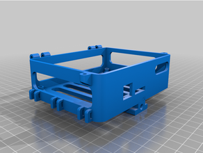 universal skr v13 case mount 3d print model - Mito3D