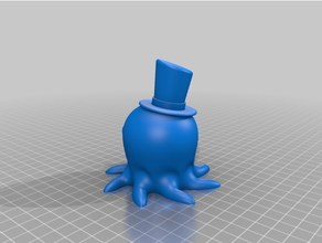 cute octo hat 3d print model - Mito3D