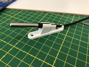 angled ds18b20 holder 3d print model - Mito3D