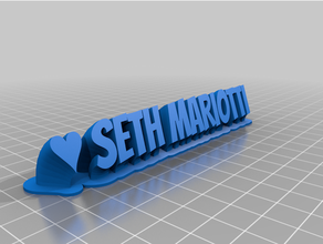Seth angepasst 3d print model - Mito3D